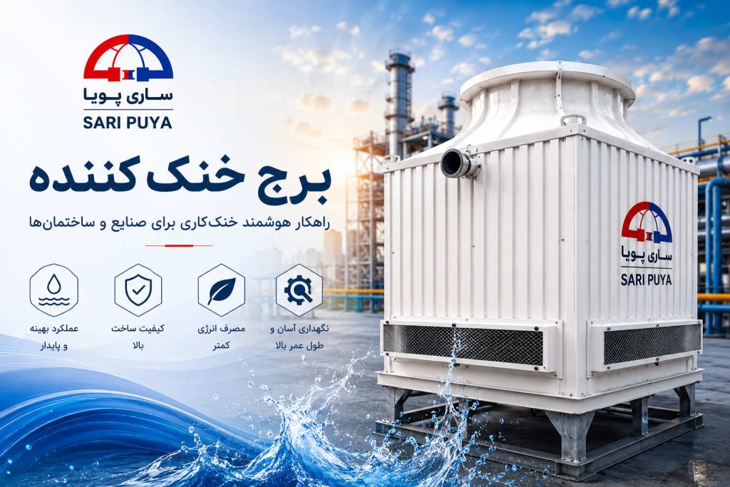 خنک کننده شرکت ساری پویا بزرگترین تولیدکننده چیلر جذبی|چیلر تراکمی| داکت اسپلیت| هواساز